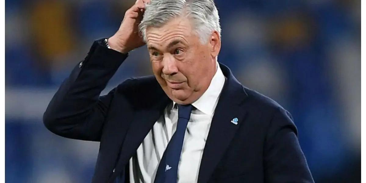 El tiempo le dio su momento y ahora le genera un dolor de cabeza a Ancelotti.