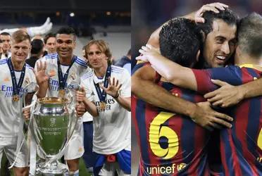 El tridente de mediocampistas del Real Madrid superó indudablemente al histórico del Barcelona y las estadísticas lo demuestran.