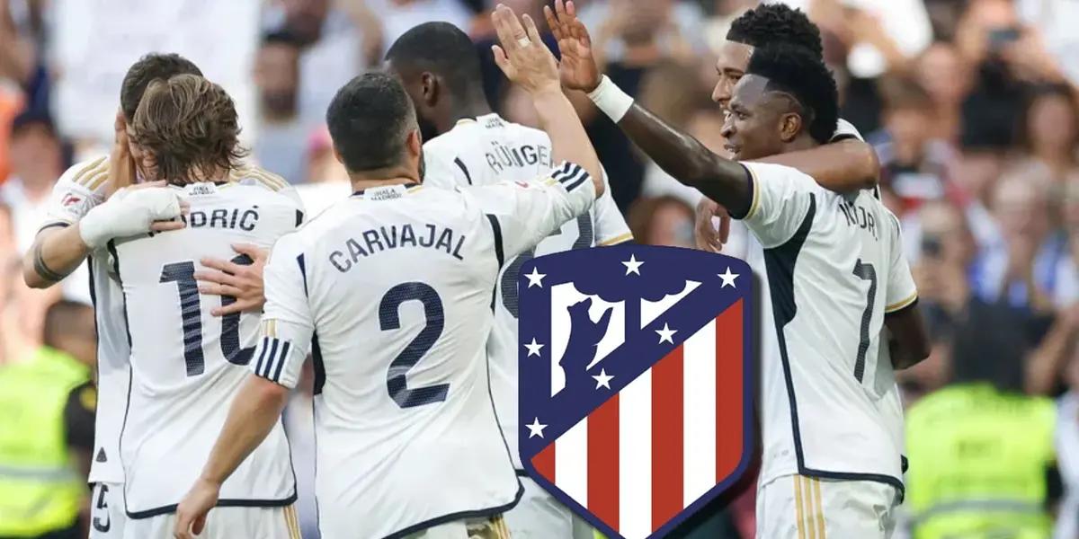 El único jugador del Real Madrid que no festejó el pase a la final, tras vencer al Atleti