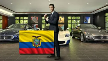 El único jugador ecuatoriano que tiene el mismo coche de 300 mil de CR7