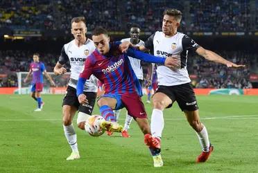 El Valencia y el Barcelona se están enfrentando en el estadio Nou Mestalla