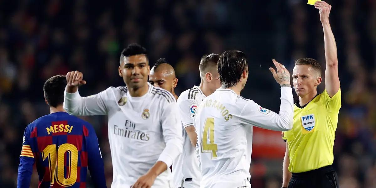 El VAR no ha participado en muchos encuentros del clásico español sin embargo favoreció la misma cantidad de veces a ambos equipos.