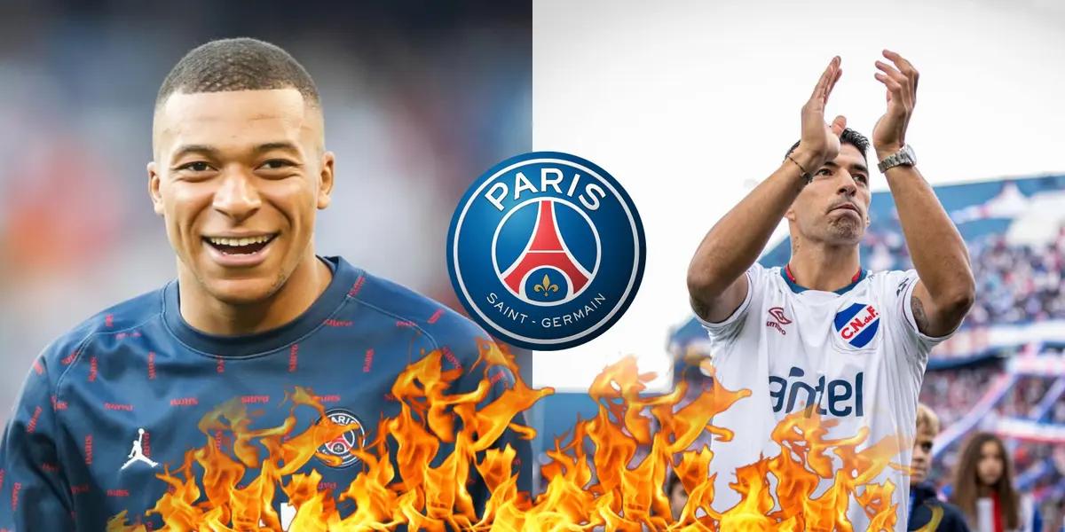 El vestuario parisino es un caos y el principal responsable de revolverlo puede ser indirectamente el delantero uruguayo.