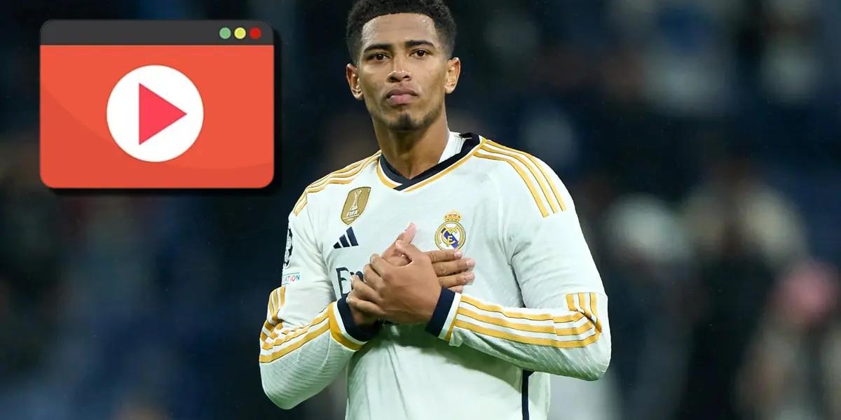 El video con el que quieren dañar la imagen a Bellingham, que brilla en el Madrid