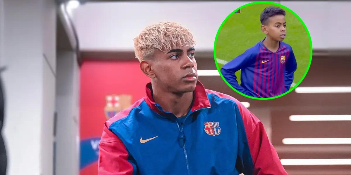 El video de Lamine Yamal que recorre las redes