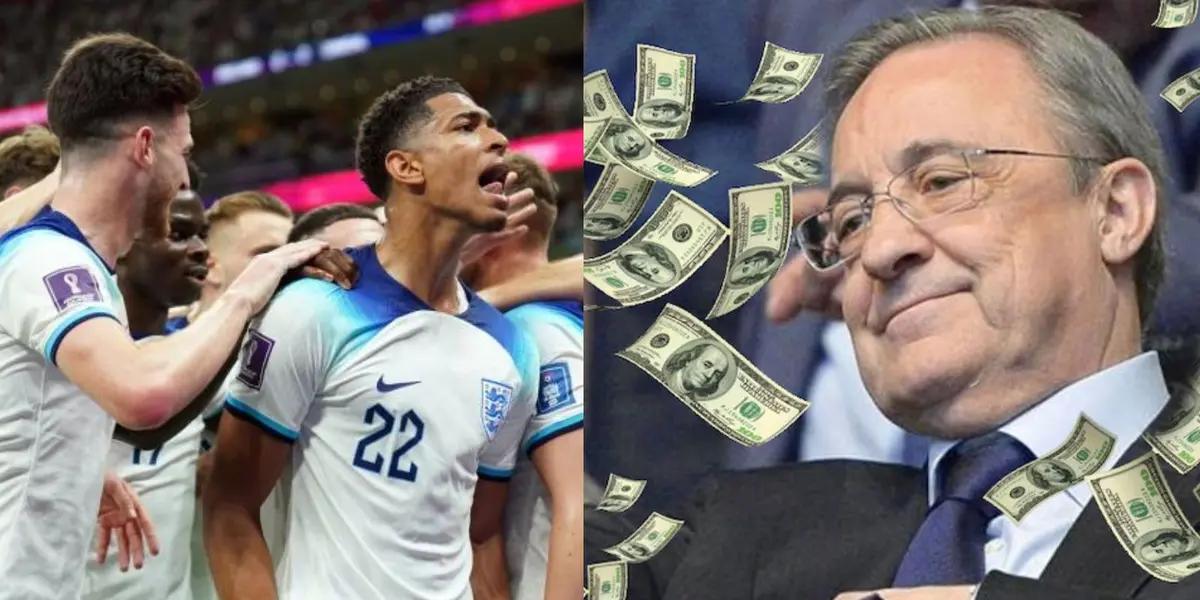 El volante se mandó dos brillantes jugadas para desequilibrar a un fuerte equipo de Senegal. Inglaterra está en cuartos de final de Qatar 2022.