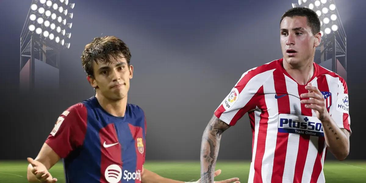 El zaguero uruguayo tuvo una fuerte discusión ante el luso en Montjuic y luego de ser reemplazado sufrió un incidente que lo dejó fuera de las canchas