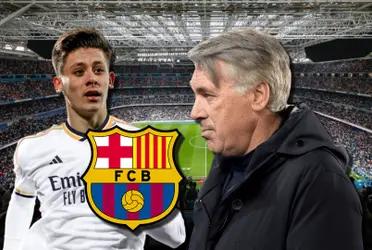 Eligió al Madrid sobre Barça y mira el nuevo desplante de Ancelotti para Guler