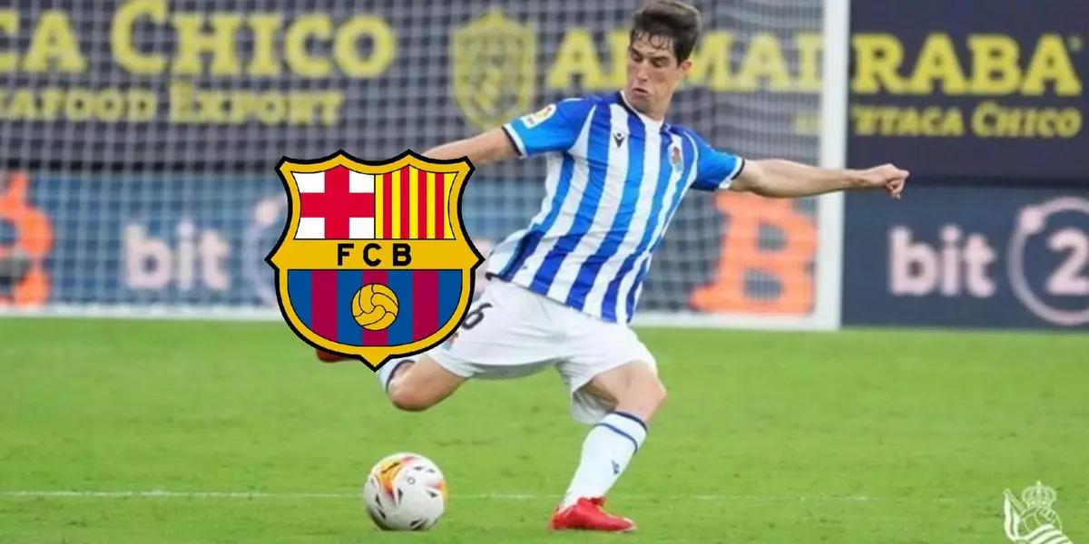 Elustondo vio la tarjeta roja por frenar a Dani Olmo siendo el último hombre