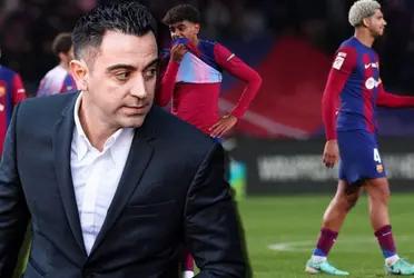 Empiezan a aparecer los problemas para Xavi Hernández en el FC Barcelona, ya ni sus jugadores lo respetan