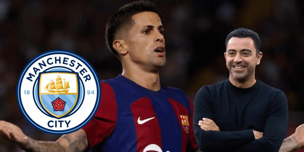 En caso de que los Citizens soliciten un número elevado por el defensa portugués, el entrenador Blaugrana ya tiene un as bajo la manga