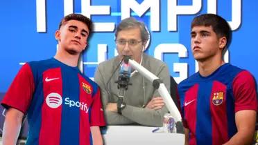 En COPE tildaron de teatrero en el Barça a Cubarsí y mira cómo lo defendió Gavi