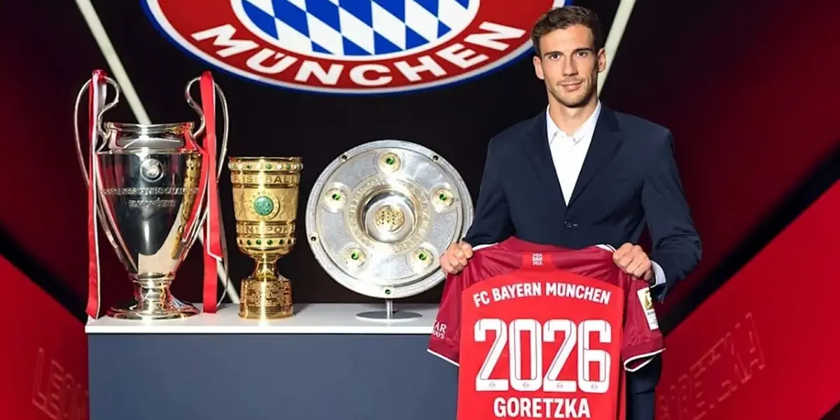 En el afán de no repetir un nuevo "caso Alaba", Bayern Münich se movió con firmeza y acordó la extensión de contrato de Leon Goretzka, quien era esperado por el Real Madrid como agente libre. LA institución germana renovó vínculo con el futbolista hasta 2026.