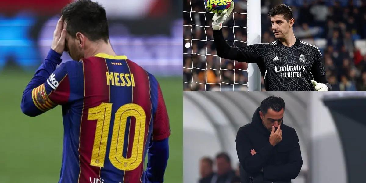 En el Barcelona están decepcionados por el nivel que está teniendo.