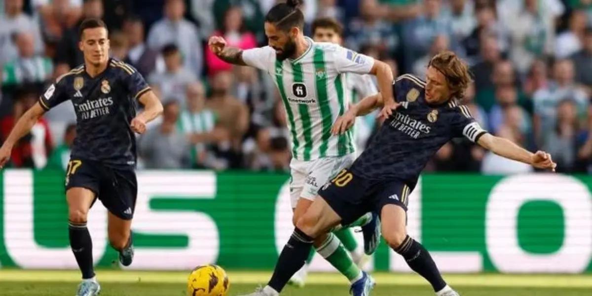 En el cotejo entre el Real Madrid ante el Betis, hubo un jugador que ya no se esfuerza como antes