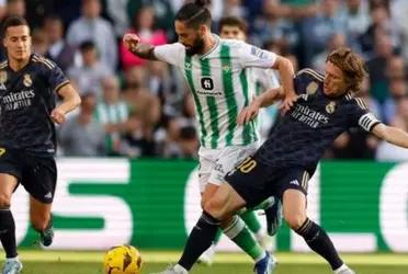 En el cotejo entre el Real Madrid ante el Betis, hubo un jugador que ya no se esfuerza como antes