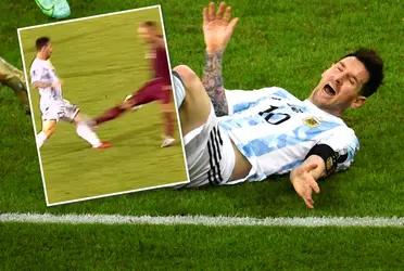 En el encuentro que disputaba la Selección de Fútbol de Argentina con su similar de Venezuela, una entrada brutal de un defensor de la Vinotinto sobre Messi paralizó corazones en todo el planeta fútbol.
