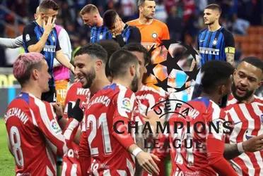 En el entorno del Atlético de Madrid hay motivos para creer que el Inter de Milán es un club accesible y pueden pasar a cuartos en Champions
