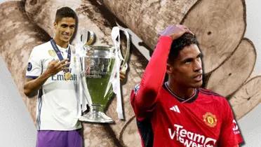 En el Madrid figura y hoy tronco, esto hizo Varane en United ante un club de 4ta