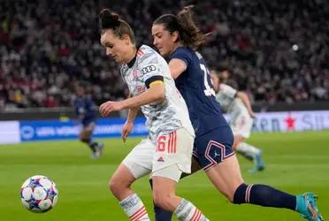 En el Parque de los Príncipes, y con el resultado en favor de la ida, el PSG Femenino recibe al Bayern Münich Femenino para poder acceder a las semifinales del importante certamen europeo-