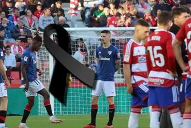 En el partido entre Athletic contra Granada hubo un suceso lamentable, por lo que fue suspendido