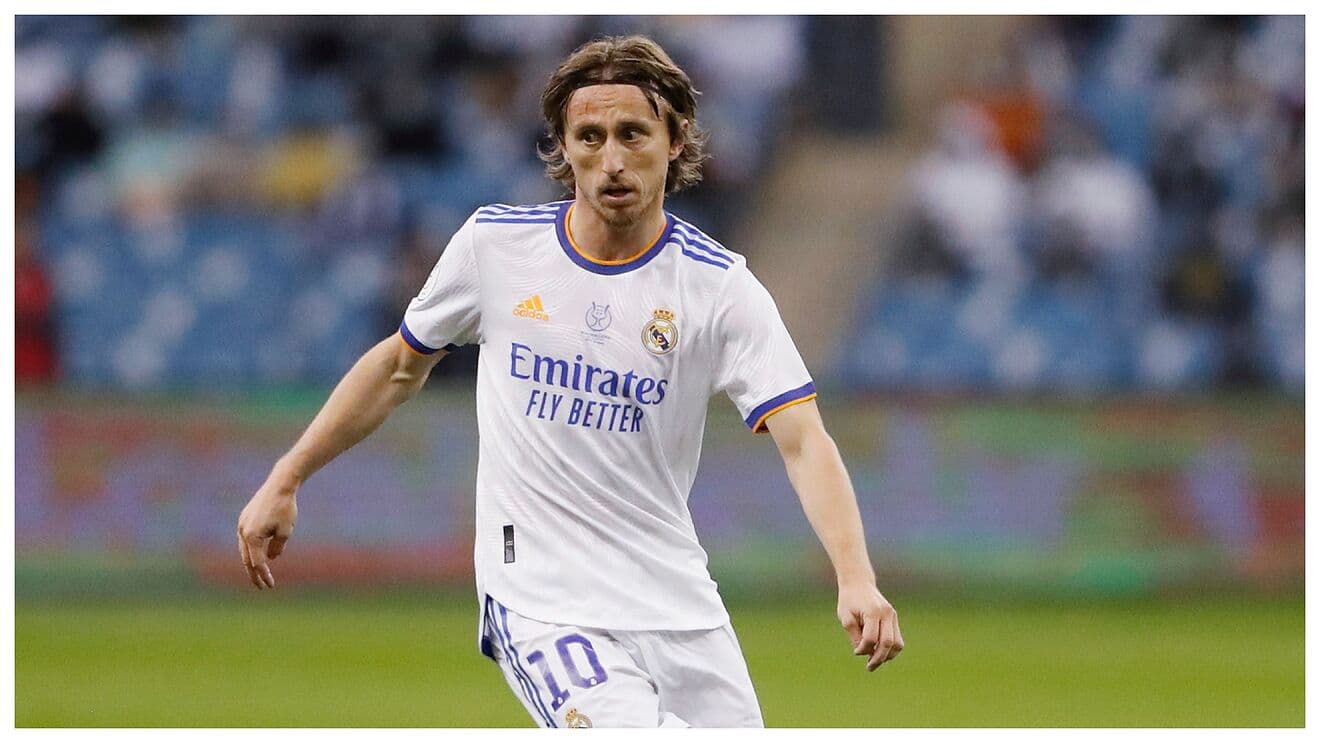 En el partido de la final de la Supercopa de España, Modric supo lograr un récord.