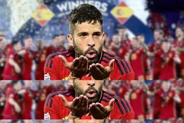 En el primer partido sin Jordi Alba el defensor mandó un conmovedor mensaje tras su adiós del seleccionado