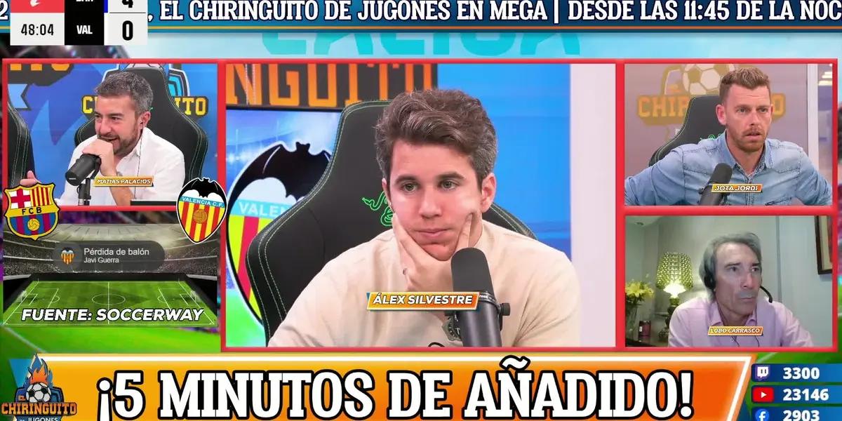 En el twitch del Chringuito se formó un debate sobre Messi y el Raal Madrid