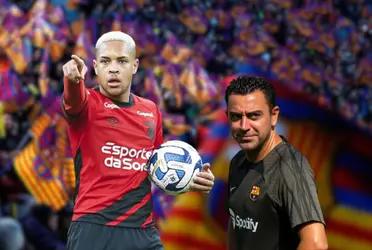 En el último encuentro con el Athletico Paranaense, dejó una perla que dan más ganas de que llegue para vestir de blaugrana