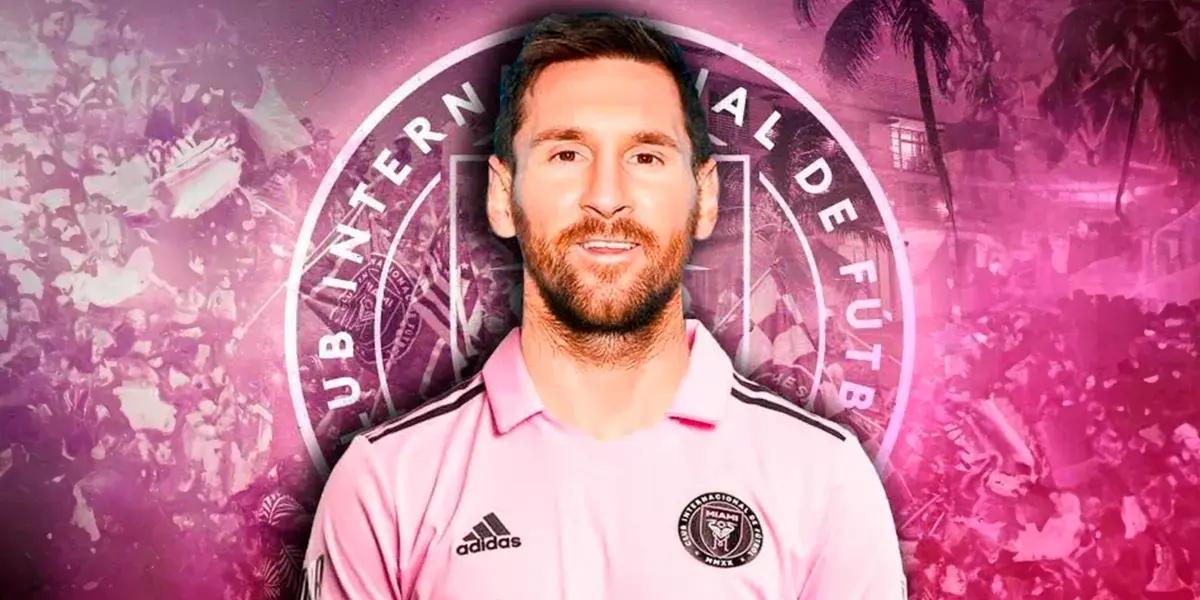 En Estados Unidos ya circulan las primeras imágenes de Lionel Messi con los sus nuevos colores