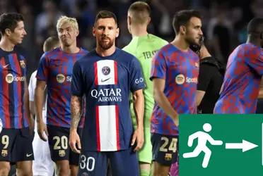 En FC Barcelona tienen en mente la salida de dos jugadores importantes para el regreso de Lionel Messi