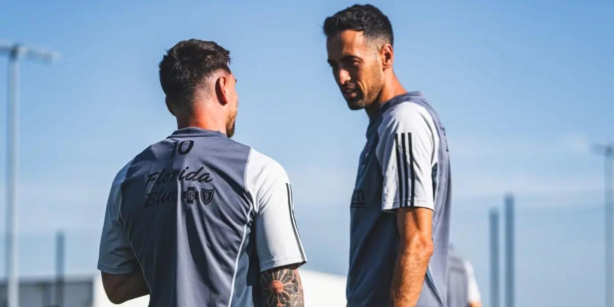 En Inter Miami, Messi es custodiado y cuidado de las lesiones, mientras Busquets pasa casi que desapercibido