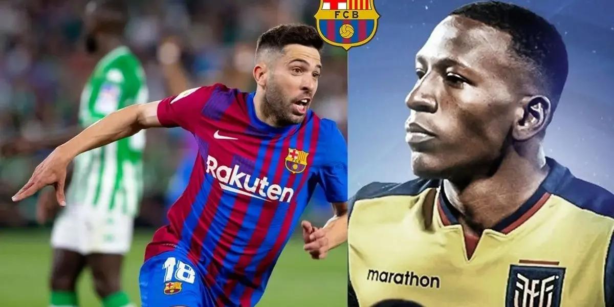 En la comparativa entre el legendario lateral blaugrana y el emergente futbolista de banda ecuatoriano, hay motivos para pensar en Estupiñán con la elástica culé.