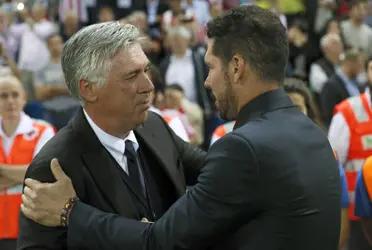En la conferencia de prensa previa al derbi del día de hoy, el entrenador italiano aseguró que le encantaría durar en el equipo merengue todo el tiempo que el entrenador argentino estuvo en el equipo colchonero.