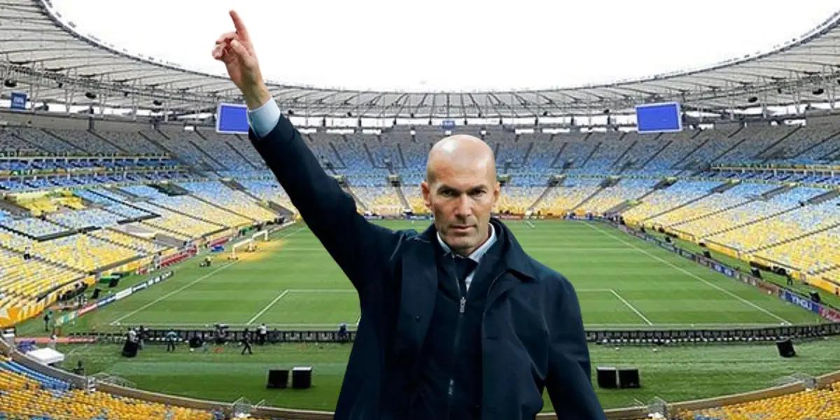 En la Copinha de Brasil le hicieron un homenaje al astro francés, aunque hubo un aspecto que no salió como se esperaba