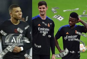 En la formación de futbolistas más valiosos del continente europeo, el portal Transfermakt paró un 4-4-3 que alcanza un valor total de 980 millones de euros.