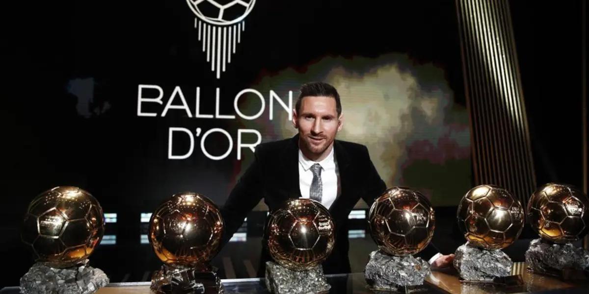 En la prensa madrileña han empezado a protestar algunos de los Balones de Oro conseguidos por Lionel Messi en el FC Barcelona