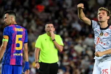 En la prensentación del FC Barcelona por la UEFA Champions League, el equipo de Koeman fue vapuleado por Bayern Münich. El equipo alemán lo borró del campo al equipo catalán y profundizó la notalgia por Messi.