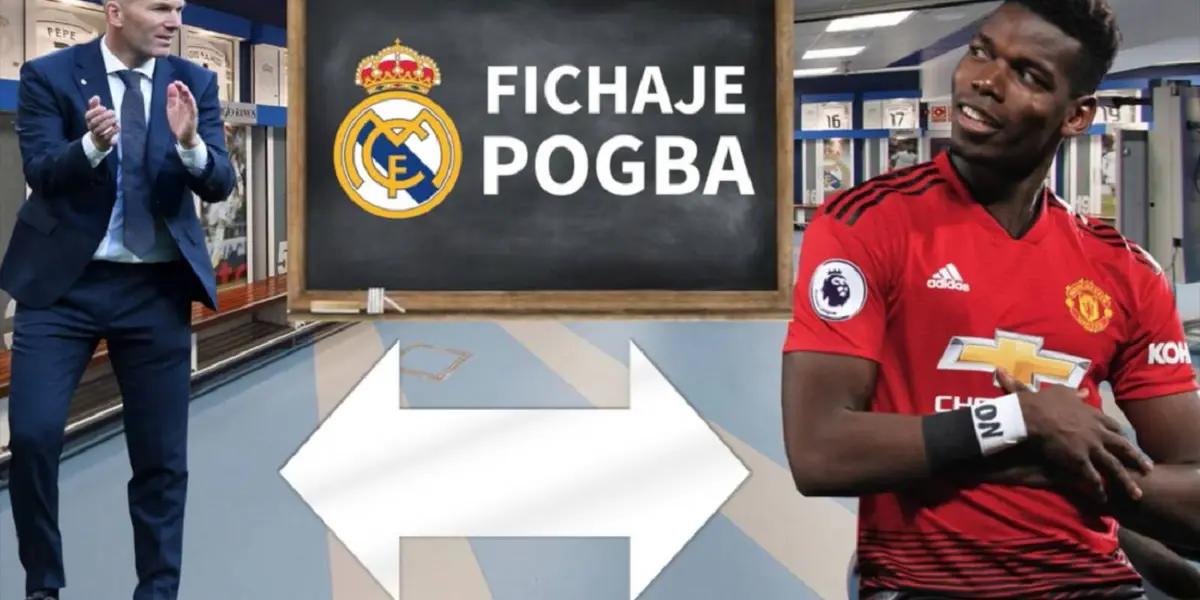 En las últimas horas, Florentino Pérez venía negociando con Paul Pogba para ser parte de su Real Madrid. Pero, de concretarse la llegada de Zidane al PSG, el francés podría seguir su carrera en su país.
