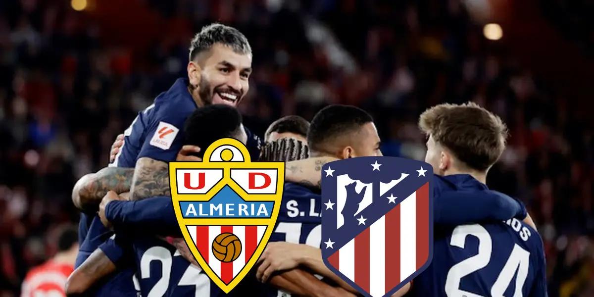 En menos de 2 minutos, Correa pone el 1 a 0 para Atleti ante Almería