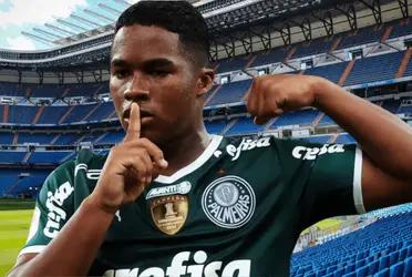 En Real Madrid no gustó nada lo que hizo Endrick en el partido de Palmeiras por Copa Libertadores