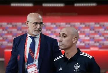 En rueda de prensa sobre la lista de convocados para la selección mayor de España, el entrenador se expresó sobre los aplausos a Rubiales