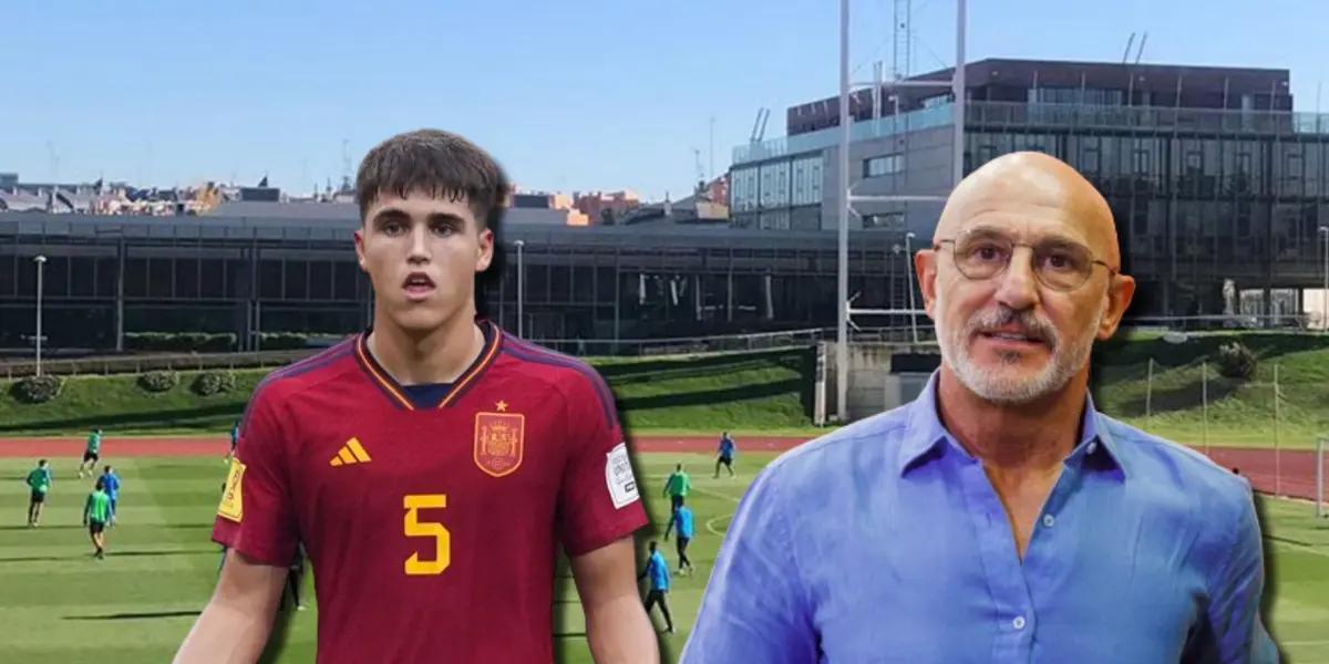 En su 1era práctica con España, lo que hizo Cubarsí que asombró a De La Fuente