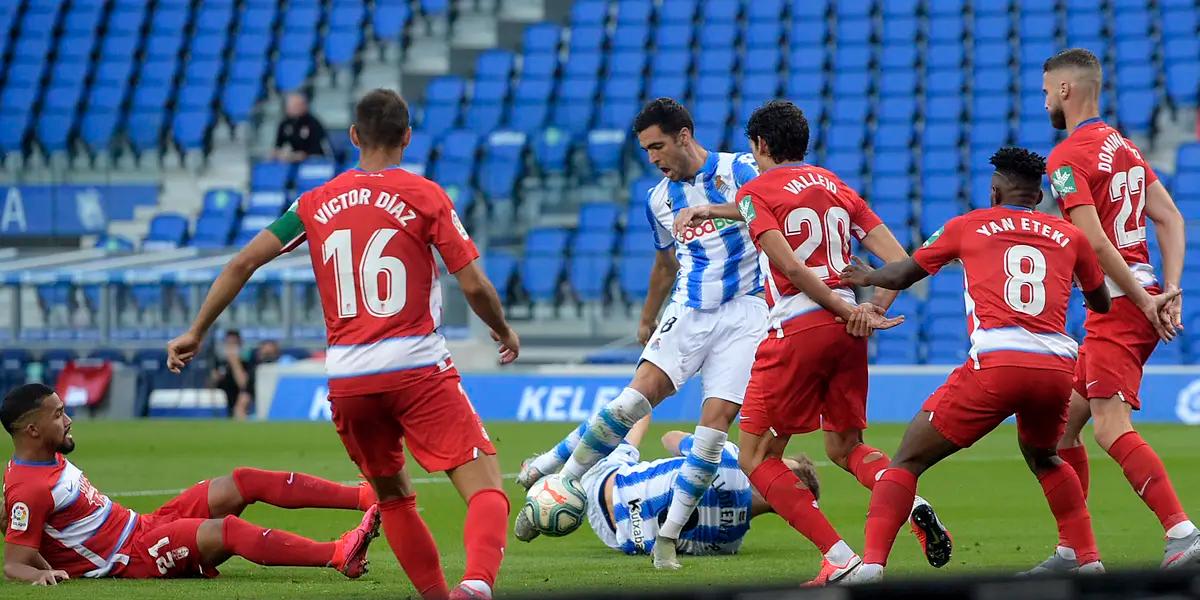 En un choque de necesitados (aunque por diferentes frentes), la Real Sociedad buscará meterse en zona de copas internacionales frente un Granada que busca salir de la zona de peligro para mantener la cateoría