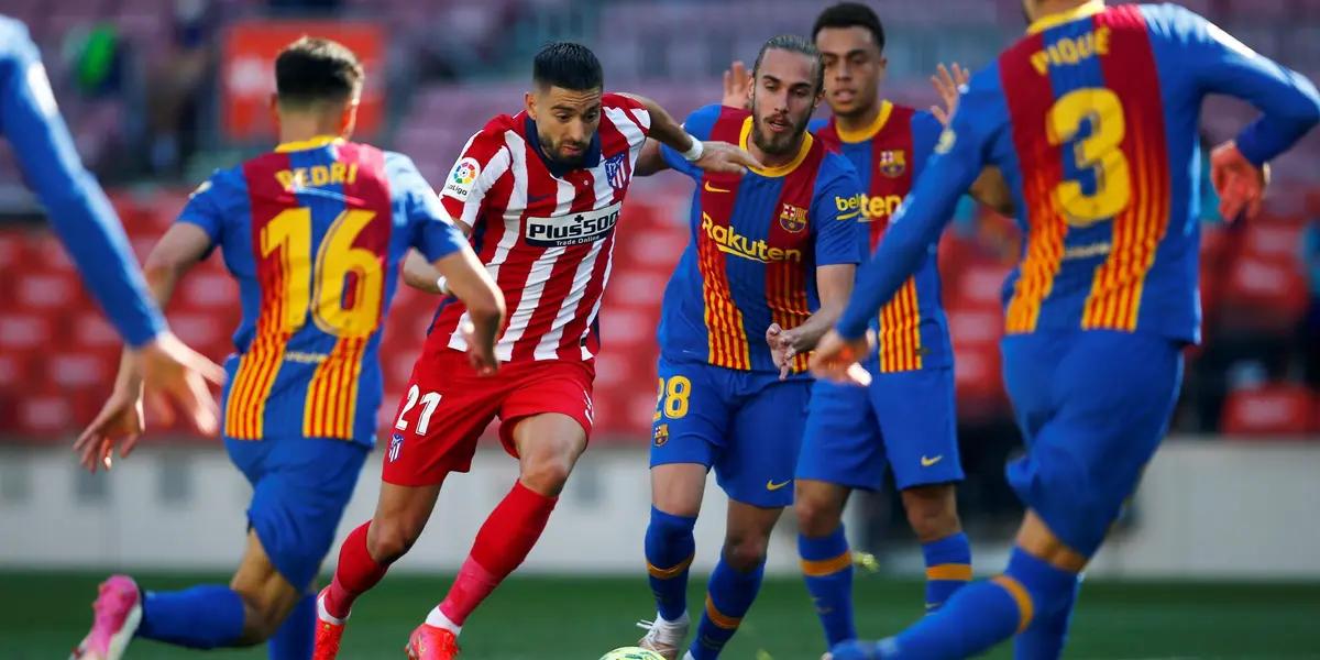 En un duelo que pone en juego el último peldaño para estar en zona de clasificación directa a la UEFA Champions League de la próxima temporada, se enfrentan el equipo de Xavi Hernández y el campeón defensor del último torneo. Los catalanes llegan con sed de revancha, mientras que los del Cholo Simeone buscan recuperar el rumbo.