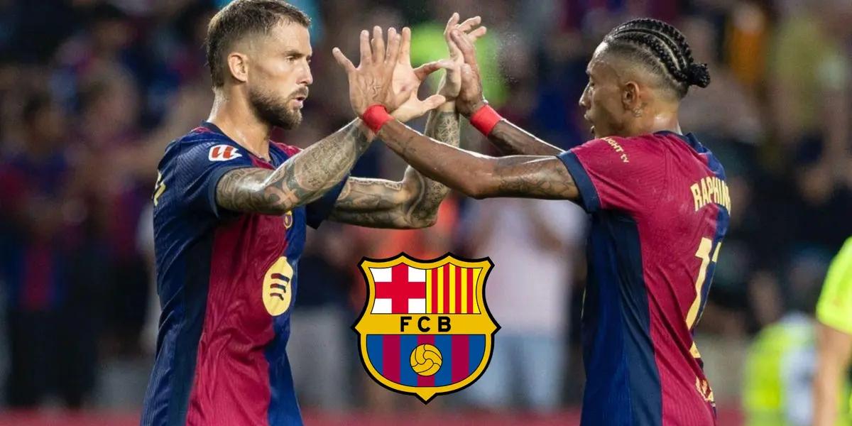 En un juego en el entrenamiento del FC Barcelona ocurrió esto entre ambos