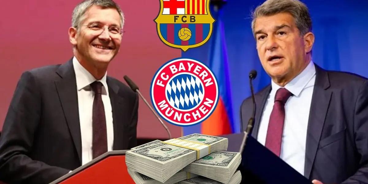 En un nuevo intento por debilitar al rival catalán. El Bayern Münich puede asestarle un golpe bastante profundo en lo económico a la institución de Ciudad Condal.