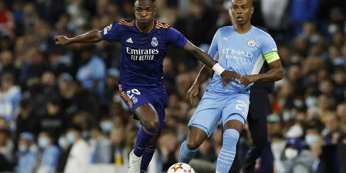 En un partido electrizante, el Manchester City le ganó cuatro a tres al Real Madrid por la ida de las semifinales de la UEFA Champions League.