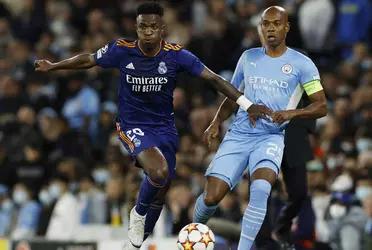 En un partido electrizante, el Manchester City le ganó cuatro a tres al Real Madrid por la ida de las semifinales de la UEFA Champions League.