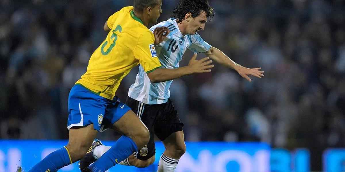 En una charla el futbolista brasileño con paso por la selección de su país habló de como marcar al mejor de todos, luego de la fuerte agresión de la que fue víctima en la jornada de Eliminatorias.